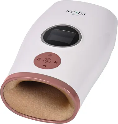 Produktbild von Handmassagegerät „ZenYou“ mit Wärmfunktion & Luftdruck | Schmerzlinderung & Entspannung | Ideal bei Arthrose, Karpaltunnel & kalten Händen