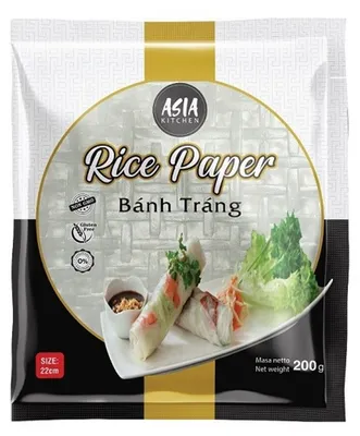 Immagine prodotto di Carta di riso 22cm 200g - Asia Kitchen