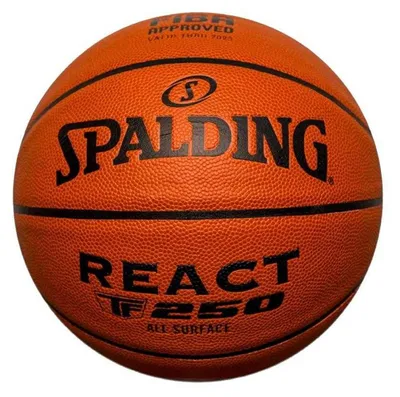 Immagine prodotto di Spalding - Pallone da basket "React TF 250" PP9000 (6) (arancione)