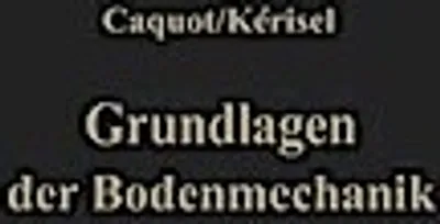 Obrázek produktu pro Grundlagen der Bodenmechanik