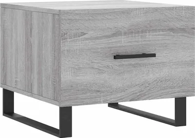 Produktbild von vidaXL Couchtisch Grau Sonoma 50x50x40 cm Holzwerkstoff