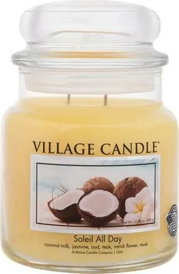 Produktbild von Village Candle – Soleil All Day – Mittlere Kerze – 105 Brennstunden