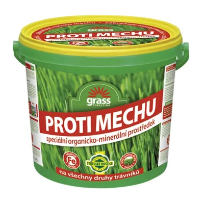 Obrázek produktu pro Přípravek proti mechu - granulovaný 10 kg kbelík