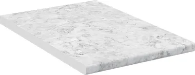 Produktbild von Vicco Küchenarbeitsplatte R-Line, 40 cm, Marmor Weiß