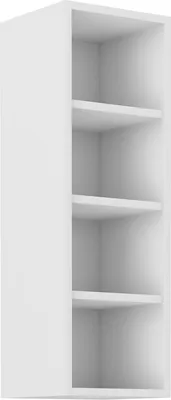 Produktbild von Offener hoher Schrank LAILI – Breite 30 cm, weiß