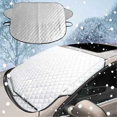 Immagine prodotto di Coperte termiche per parabrezza, Protezione universale antigelo per parabrezza, Protezione antigelo per auto, Protezione antigelo per parabrezza (147x100 cm)