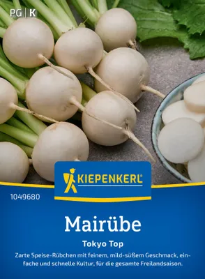 Produktbild von Kiepenkerl Mairübensamen Tokyo Top F1 Brassica rapa rapa 6-8 lfd. Meter