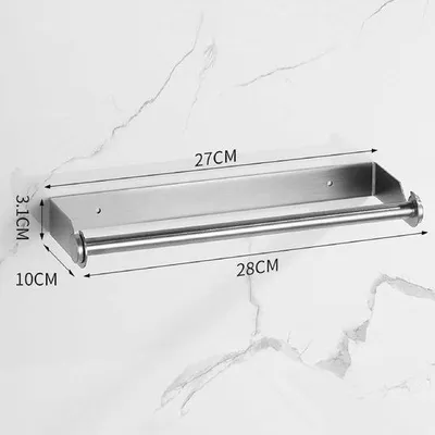 Immagine prodotto di Porta-pentole da parete - Acciaio inossidabile - 28 cm