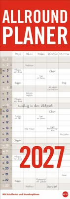 Produktbild von Allround-Familienplaner Vertical Kalender 2027
