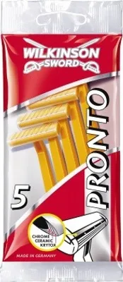 Produktbild von WILKINSON SWORD Einwegrasierer Pronto Ausführung der Klinge: 1fach Material: Kunststoff