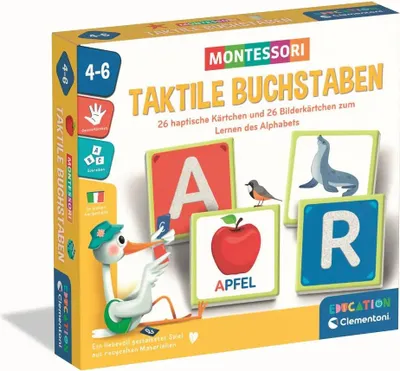 Produktbild von CLEMENTONI Taktile Buchstaben 0