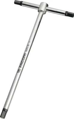 Productafbeelding van Facom steeksleutel met T-greep, zeshoekig, 4 mm