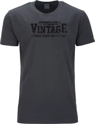 Produktbild von Übergrößen T-Shirt Vintage schwarz AHORN SPORTSWEAR Iron Grey 5XL