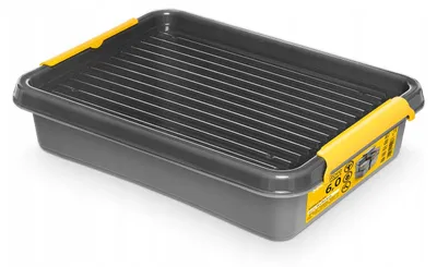 Produktbild von ORPLAST SolidStore 1502 Stabile Aufbewahrungsbox Grau