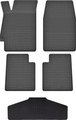 Produktbild von Gummi Fußmatten Set Für: Mazda 626 V Gf (1997-2002) Gummimatten Schwarz
