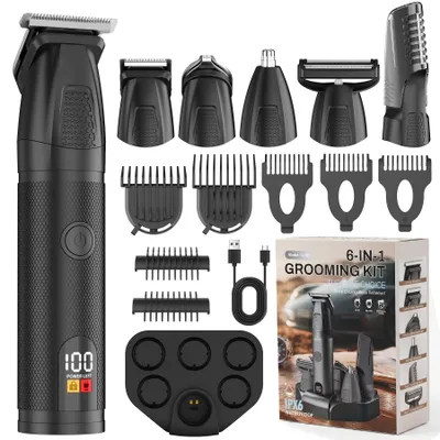 Produktbild von Speed Profi Haarschneidemaschine Haars Trimmer Rasierer Haarschneider mit Wasserdicht Haarschneider LED Display