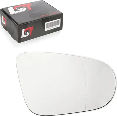Produktbild von Außenspiegel Glas zum Kleben asphärisch rechts für VW Golf VI 6 5K1 Touran 1T3
