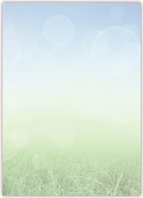 Produktbild von Motivpapier Briefpapier (Wiese-5169, DIN A4, 100 Blatt) - blauer Himmel strahlender Sonne und frische grüne Wiese