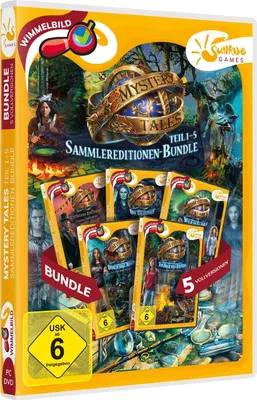 Produktbild von Mystery Tales Sammleredition-Bundle Teil 1-5, PC