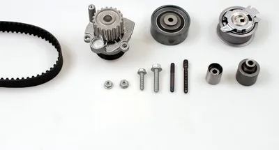 Produktbild von HEPU PK05513 Zahnriemensatz + Wasserpumpe für VW Passat Variant (3C5) Passat Limousine (3C2) Jetta Mk5 (1K) für AUDI A3 Sportback (8PA) A3 Schrägheck