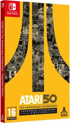 Image de Nintendo Games Switch Atari 50 : The Anniversary Celebration Expanded Steelbook Edition Gelb PAL Gelb PAL