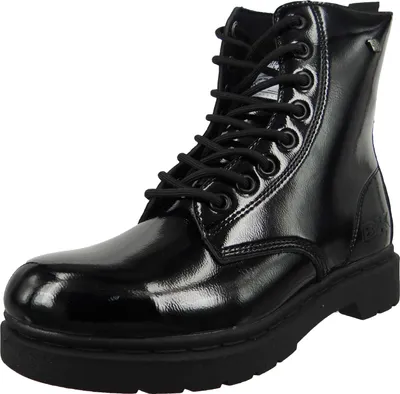 Produktbild von British Knights Damen Elegante Stiefelette Blake Lack B46-3601 Schwarz