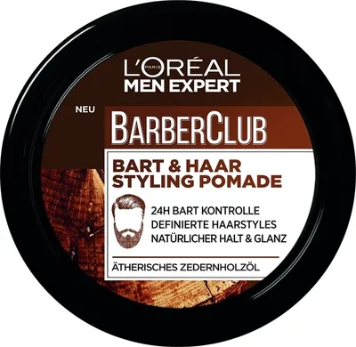 Zdjęcie produktu dla L'Oréal Men Expert, Barber Club Bart &amp/ Hair, pomada do stylizacji Bart, 75 ml
