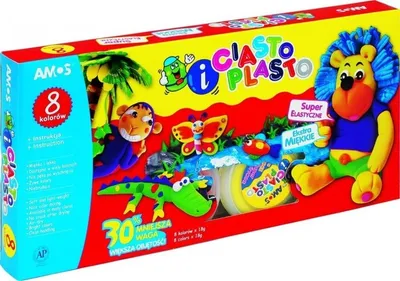 Produktbild von Plasto-Kuchen 8 Farben AMOS