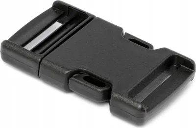 Produktbild von 10 Stück Kunststoffschnallen, 30 mm, SCHWARZ