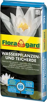 Produktbild von Floragard® Wasserpflanzen- und Teicherde - 20 Liter