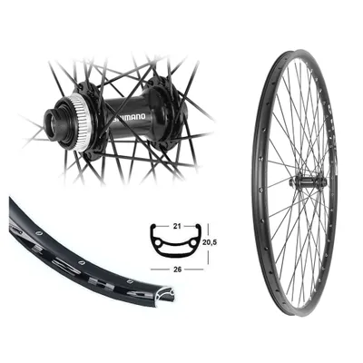 Produktbild von Vorderrad 28/29" Disc 21-622 Hohlkammer Steckachse Industrielager Centerlock MTB