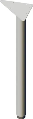 Produktbild von Tischgestell C 3000 Einzelfuß RAL 9006
