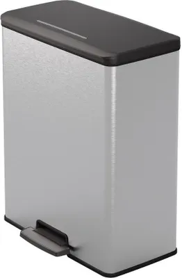 Zdjęcie produktu dla Kosz na śmieci Curver Deco Bin 65l srebrny