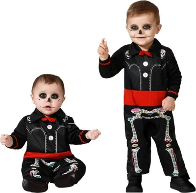Produktbild von Verkleidung für Babys Skelett + 24 Monate