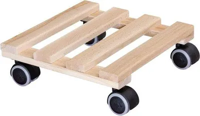 Image de Chariots pour plantes robustes de 30 cm avec blocage à 360° pour le jardin et l'intérieur