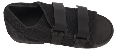 Immagine prodotto di Omgoods - Fascia di supporto regolabile in altezza - Scarpe post-operatorie - Scarpe ortopediche - Chiusura con velcro - Calzata confortevole - Tessuto a rete/EVA - Scarpe di recupero