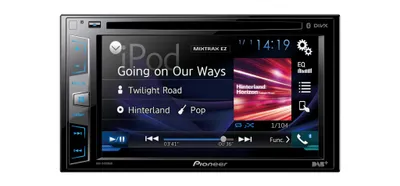 Zdjęcie produktu dla Pioneer AVH-X490DAB, Czarny, 2 DIN, 4.0 kan., 50 W, CD, DVD, MOSFET