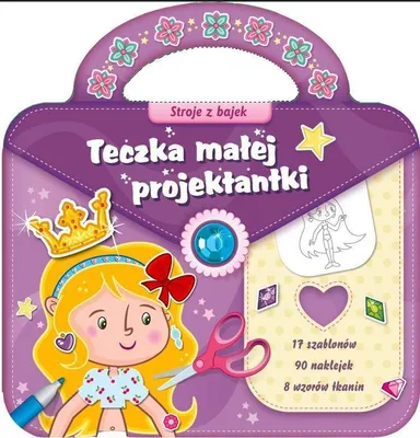 Produktbild von Książka dla Dzieci Artytystyczny Zestaw Kreatywny - dla Małych Projektantek