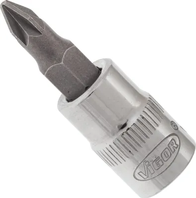 Produktbild von VIGOR Schraubendrehereinsatz V2439N 1/4" Pozidriv Profil PZ SW PZ1