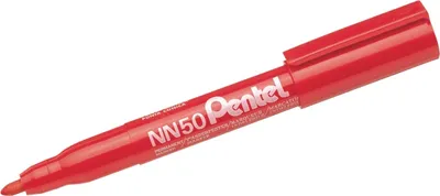 Produktbild von Pentel Green Label Permanent Marker, Rot