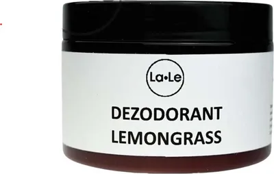 Produktbild von La-Le - Ökologische Deocreme mit Zitronengrasöl, 150 ml