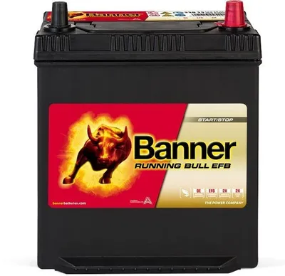Image de Banner Batterie Running Bull EFB 12V 38Ah 53815 ASIA