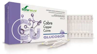 Obrázok produktu pre Soria Glucosor Copper 28 ampuliek X 2ml