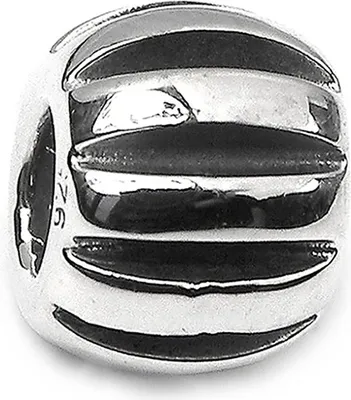 Produktbild von CarloBiagi Charm Bead Kugel 925 Echt Silber Schmuck Element D2BBS004