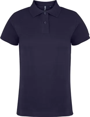 Produktbild von Asquith & Fox Damen Polo-Shirt, Kurzarm RW3472 (2XL) (Marineblau)