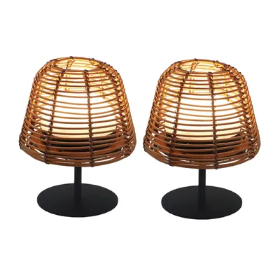 Produktbild von Set Mit 2 Kabellosen Tischlampen BOHEME h16cm
