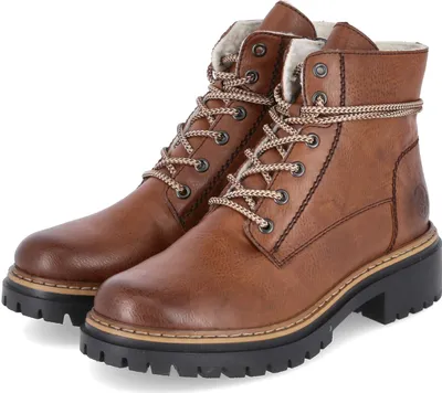 Produktbild von Rieker Damen Schnürstiefel in Braun, Größe 36