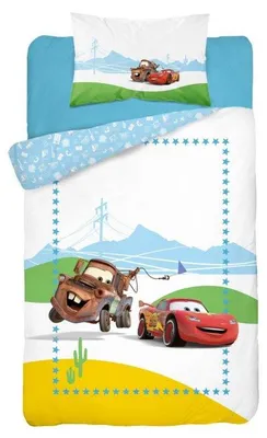 Obrázek produktu pro Detexpol Cars Dětské povlečení 90x120 Auta bavlna
