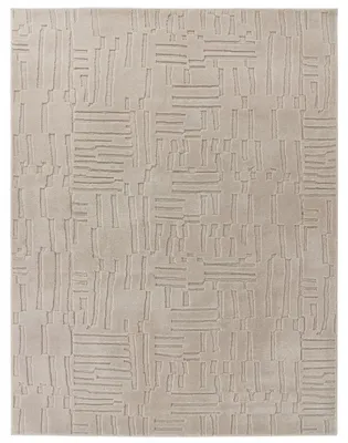 Produktbild von TT Home Wohnzimmer Teppich Schlafzimmer Hochflor Waschbar Skandinavisches Design Geometrisch Abstrakt Boho Stil Einfarbig 3D Größe 200x280 cm