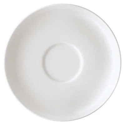 Obrázek produktu pro Podšálek Cafe au Lait série Bianco z porcelánu bílé barvy